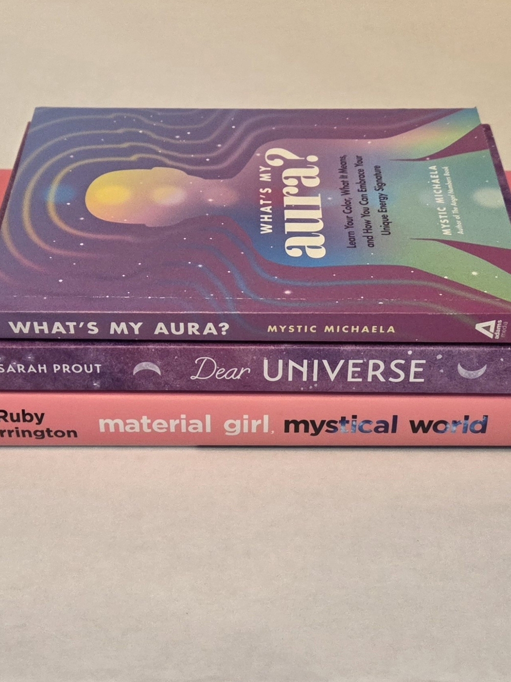 3 Book Bundle - What's My Aura/Dear Universe/Material Girl Mystical World